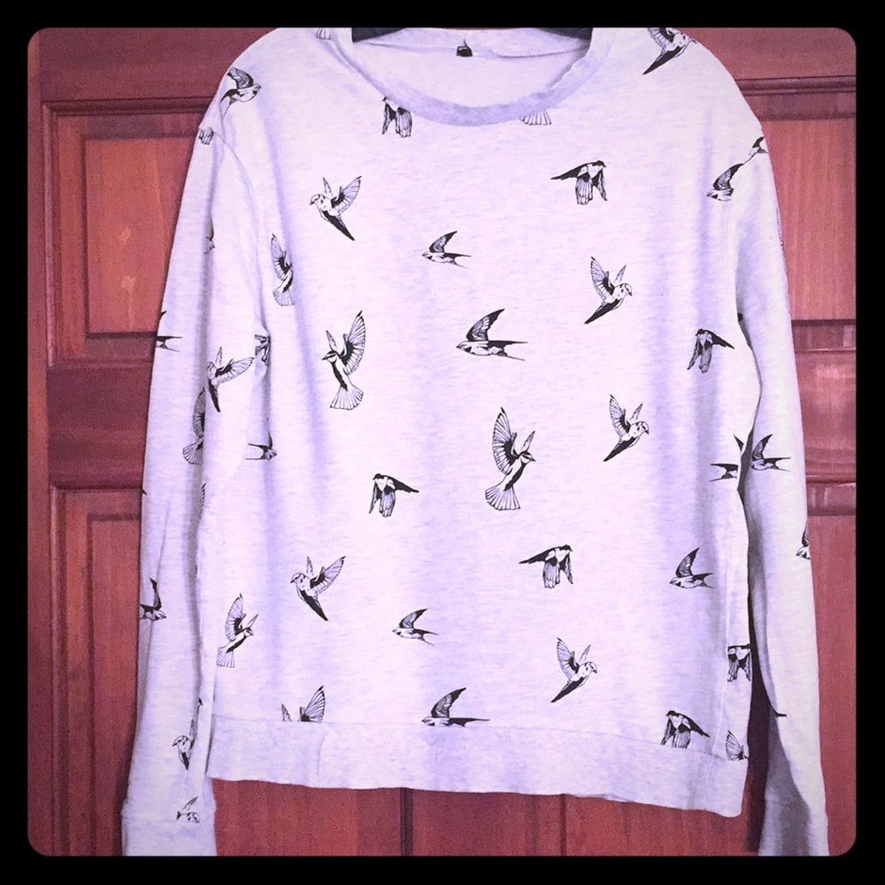 H&M gray sweatshirt